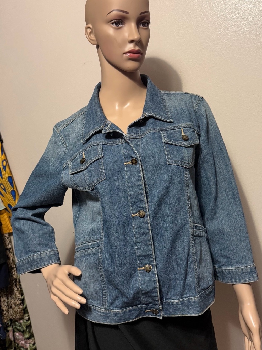 Vintage Canyon River Blues 1987 Medium Wash Women's Denim Jacket
